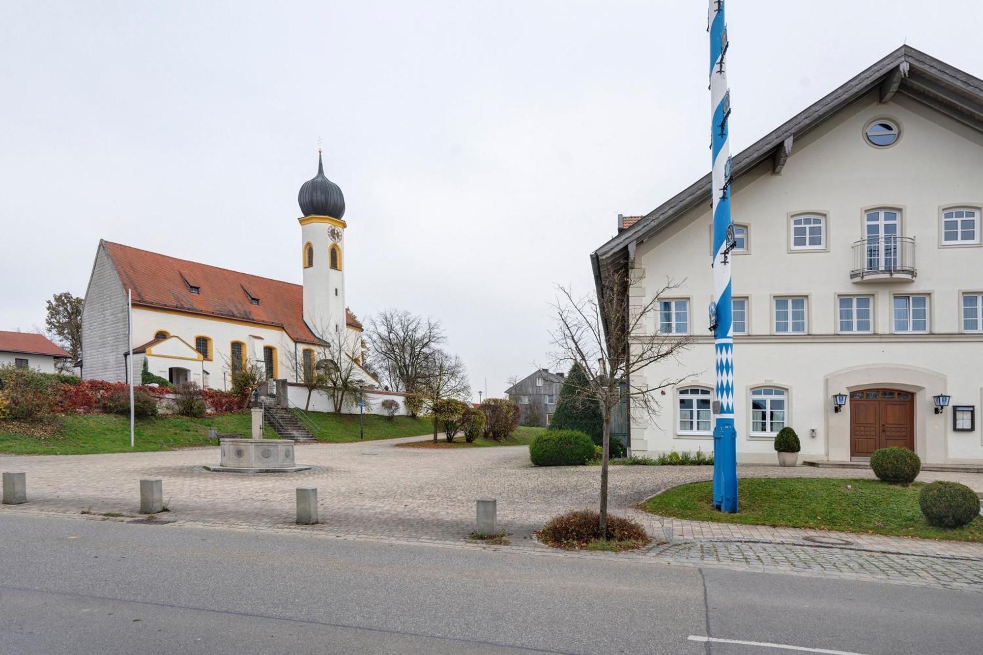 Wohnung Familienglueck Naehe Muenchen Pfaffing Exterior photo